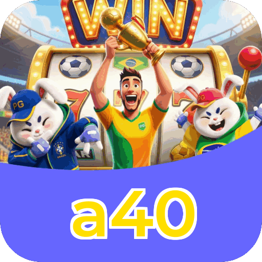 Interface do aplicativo a40 mostrando jogos disponíveis no iOS e Android
